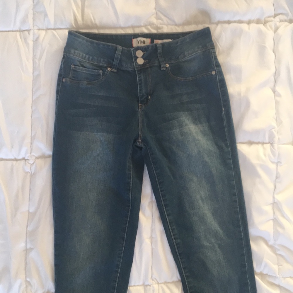 Mid rise jeans from “YMI”